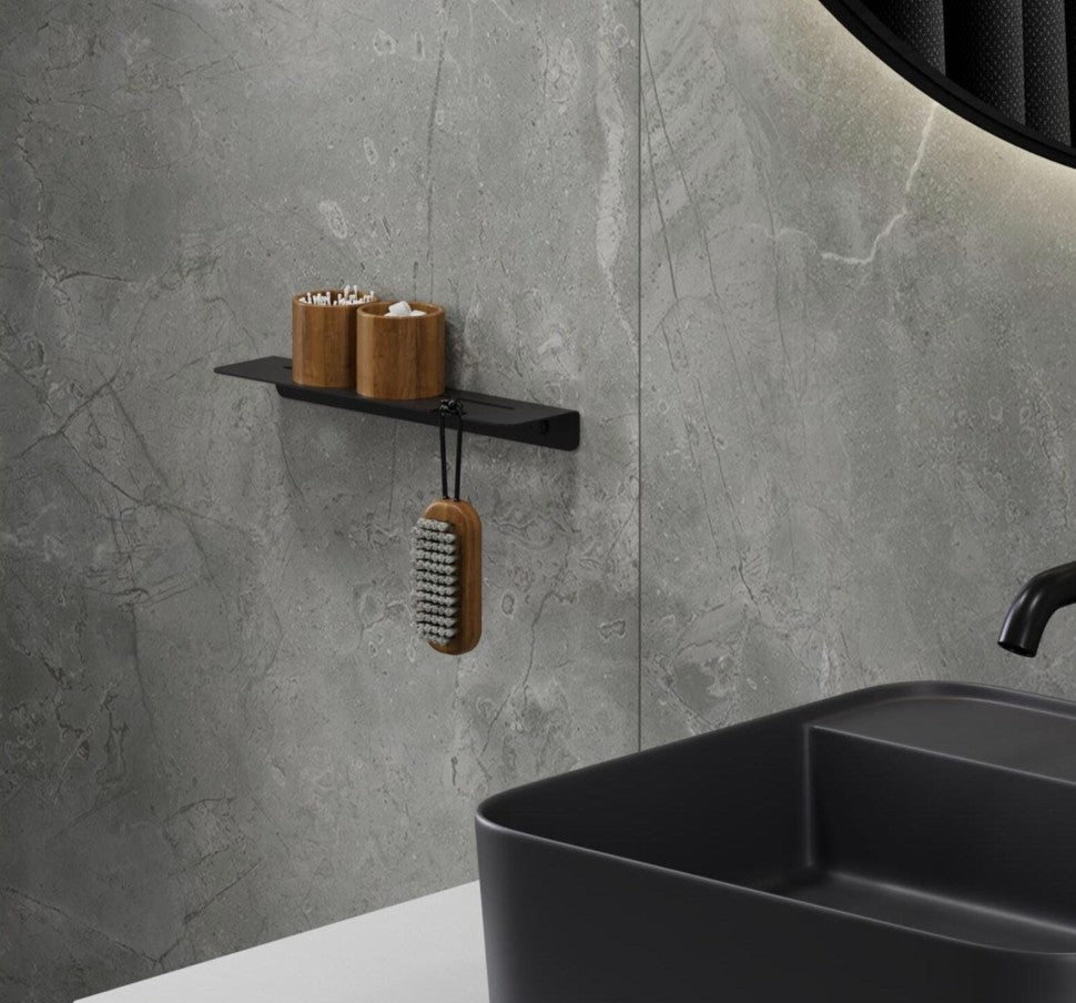 Lume Wall Shelf with hook