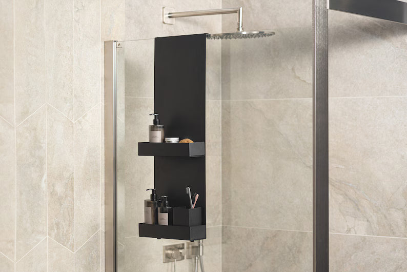 Serenity Glass Caddy - Luxury Shower Organiser